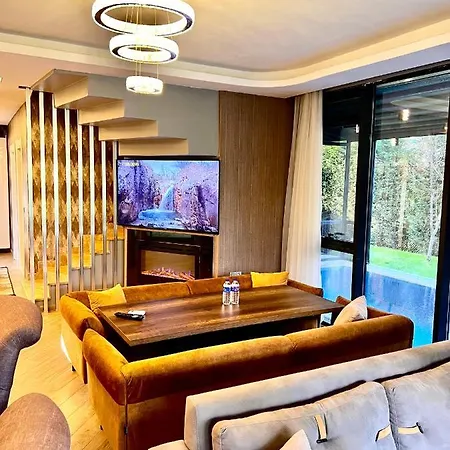 Muhafazakar Havuzlu Bahceli Gueneslenme Alani Bulunan Ultra Lueks Villa Sakarya (Marmara)